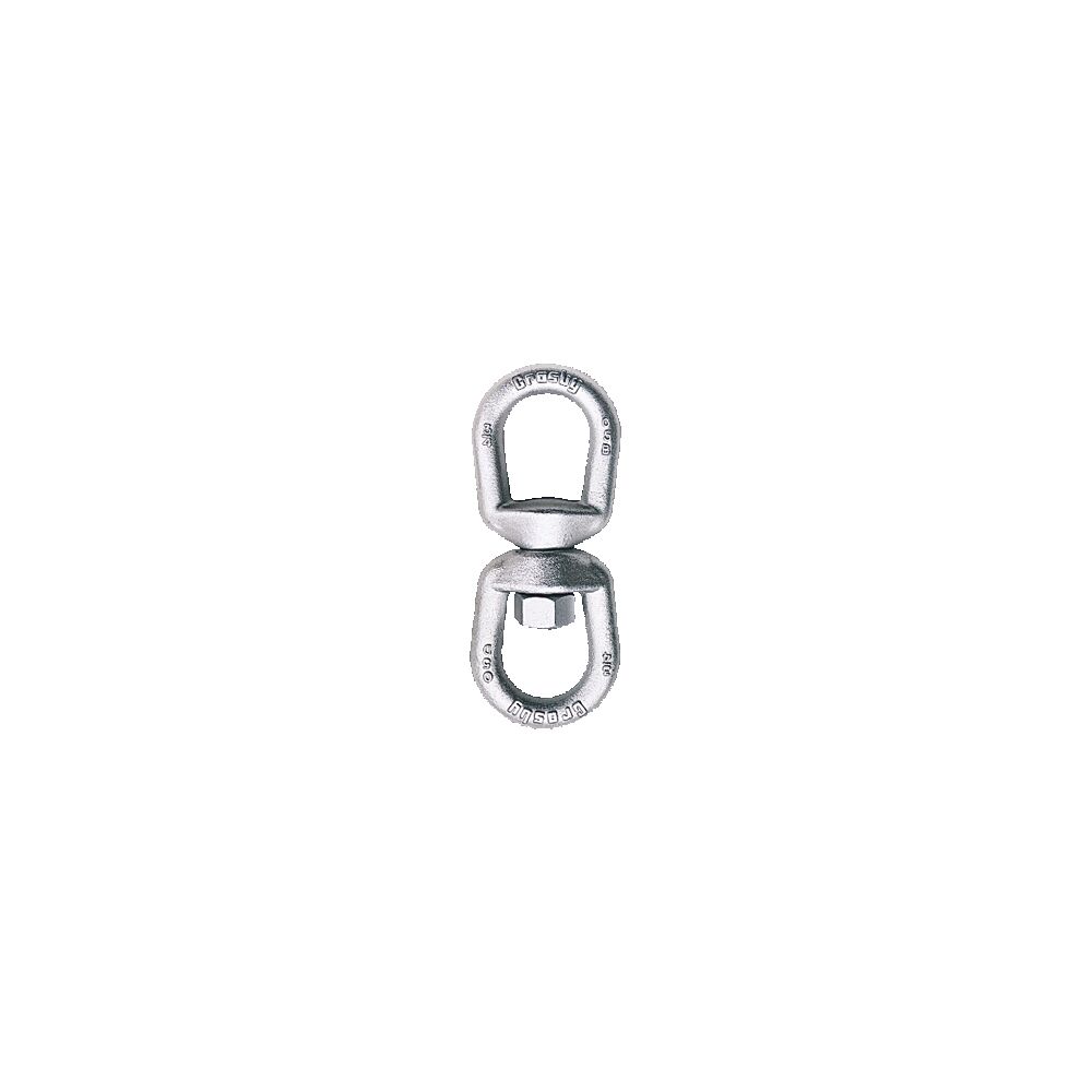 Crosby 10 Ton S-1 Jaw & Hook Swivel for 7/8 Wire Rope