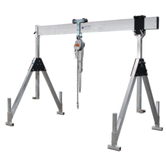 Portique d'atelier pliable en aluminium Portique d'atelier pliable en aluminium