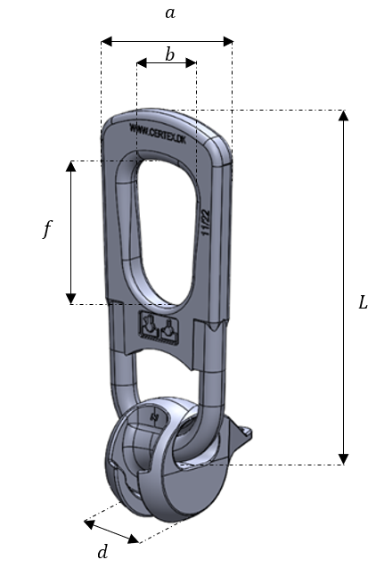 Anneau de levage starcon schéma