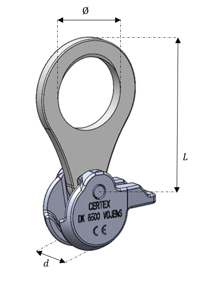 Anneau de levage universel