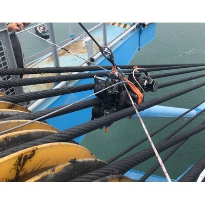 Examination of the lifting wire rope