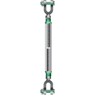 Turnbuckle Jaw/Jaw Green Pin® G-6323