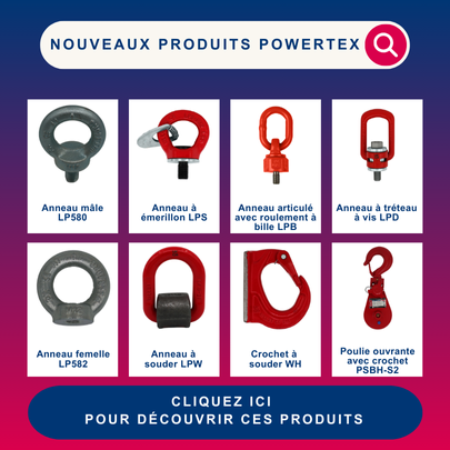 Consultez notre gamme POWERTEX