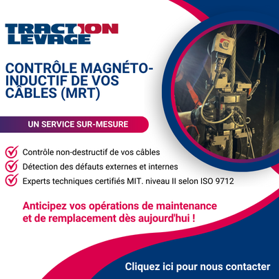 Contrôle magnéto-inductif de Traction Levage